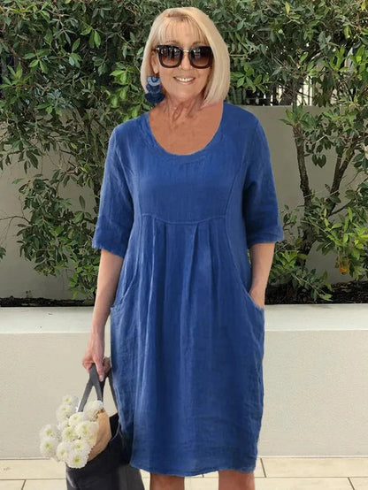 Devyn – Vestido Estiloso con Bolsillos Laterales
