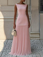 Isabella™ | Vestido largo plisado de diseño