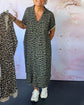 Jade™ | Vestido Casual con Estampado de Leopardo