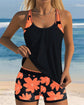 Valeria™ | Tankini Estilizado con Estampado y Escote en U