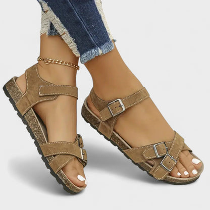 Leonora – Sandalias de Cuero