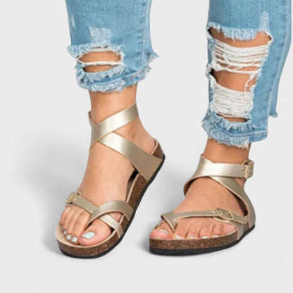 Leonora – Sandalias de Cuero