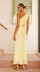 Camila™ | Vestido largo ajustado de un solo hombro