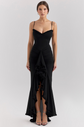 Sofía™ | Vestido Largo con Abertura y Volantes Elegantes