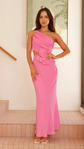 Camila™ | Vestido largo ajustado de un solo hombro