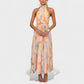 Paula – Vestido Largo Acuarela
