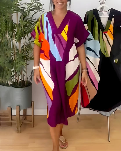Rosaline – Vestido Casual Colorido