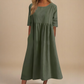 Carla™ | Vestido de Algodón Favorecedor