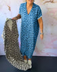 Jade™ | Vestido Casual con Estampado de Leopardo