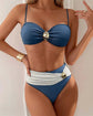 Solena™ | Bikini de Dos Piezas con Detalles Dorados – Verano 2025