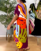 Rosaline – Vestido Casual Colorido