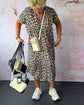 Jade™ | Vestido Casual con Estampado de Leopardo