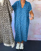 Jade™ | Vestido Casual con Estampado de Leopardo
