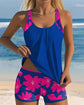 Valeria™ | Tankini Estilizado con Estampado y Escote en U