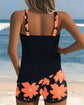 Valeria™ | Tankini Estilizado con Estampado y Escote en U