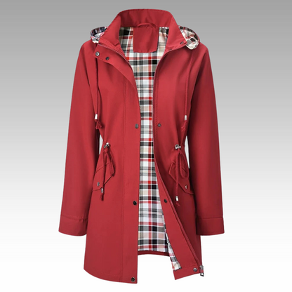 Rainchic™ – The Ultimate Women’s Checked Waterproof Jacket ☔👑