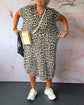 Jade™ | Vestido Casual con Estampado de Leopardo