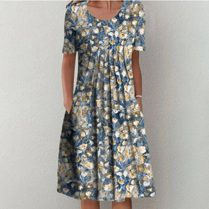 Sofia™ | Vestido Floral Casual con Bolsillos