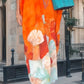 Isabela™ | Vestido Largo Floral con Mangas Medias