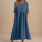 Carla™ | Vestido de Algodón Favorecedor