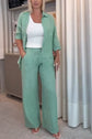 Valeria™ | Conjunto Casual de Algodón y Lino para Mujer
