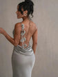 Valeria™ | Vestido Largo de Noche con Espalda Descubierta y Estilo Sofisticado
