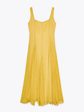 Alma™ | Vestido Largo con Escote Cuadrado y Estilo Atemporal