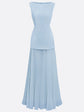 Isabella™ | Vestido largo plisado de diseño