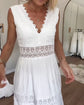Aurelia™ | Vestido Elegante de Encaje con Escote en V