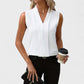 Julia – Blusa sin Mangas con Escote en V