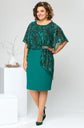 Mariana™ | Vestido Elegante con Capa Estampada