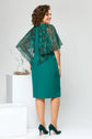 Mariana™ | Vestido Elegante con Capa Estampada
