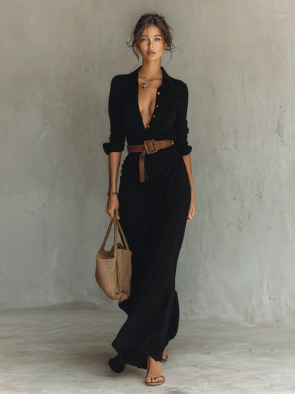 Valeria™ | Vestido largo casual