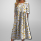 Gail™ | Vestido Midi Relajado con Bordado