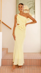 Camila™ | Vestido largo ajustado de un solo hombro