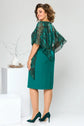 Mariana™ | Vestido Elegante con Capa Estampada
