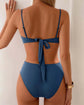 Solena™ | Bikini de Dos Piezas con Detalles Dorados – Verano 2025