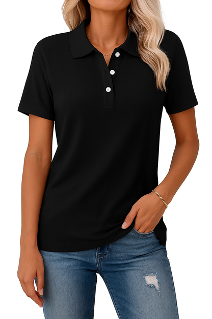 Julia™ | Polo Transpirable con Toque de Elegancia