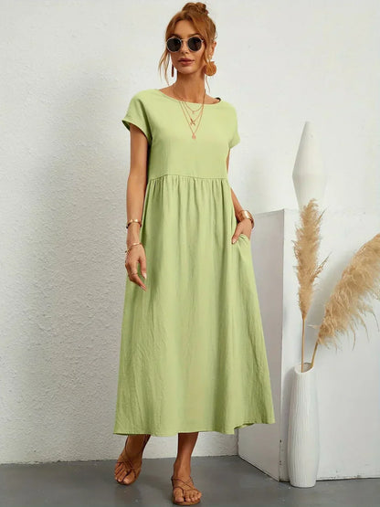 Nataly | Vestido midi casual y femenino