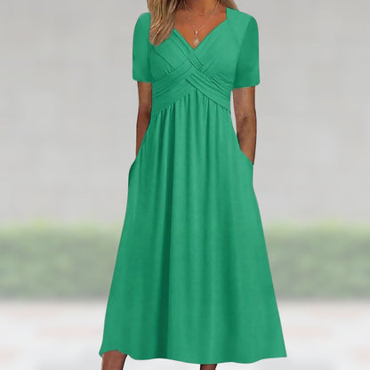 Sofía™ – Vestido Largo y Cómodo para Brillar Sin Esfuerzo