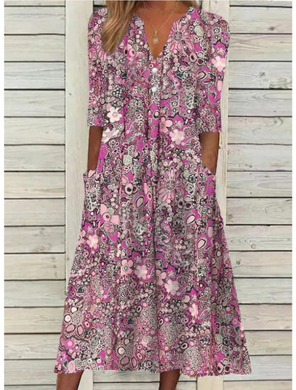 Janice™ | Vestido de Verano Elegante con Cobertura Abdominal