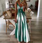 Milano™ | Vestido Largo a Rayas con Elegancia Atemporal