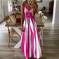 Milano™ | Vestido Largo a Rayas con Elegancia Atemporal