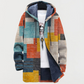 Cleo | Sudadera con Capucha Geométrica de Colores
