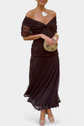 Alondra – Vestido Largo Floral de Ensueño con Escote en V