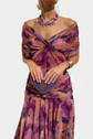 Alondra – Vestido Largo Floral de Ensueño con Escote en V