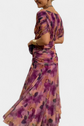 Alondra – Vestido Largo Floral de Ensueño con Escote en V