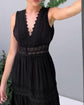 Aurelia™ | Vestido Elegante de Encaje con Escote en V
