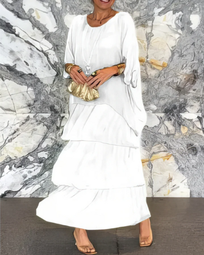 VESTIDO ARTÍSTICO - SILUETA ​​SUELTA