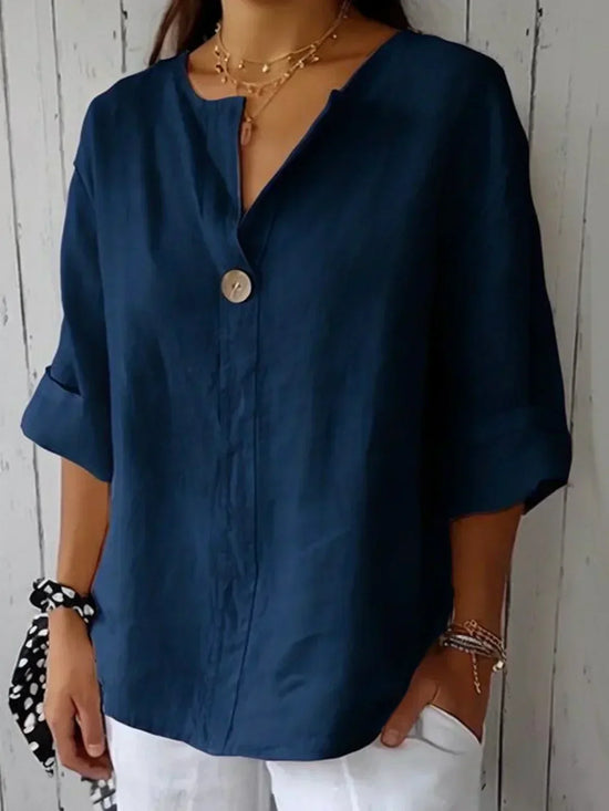 Camila™ | Blusa Casual con Escote en V